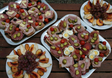 Belegte Apérobrötli, Häppchen und Platten